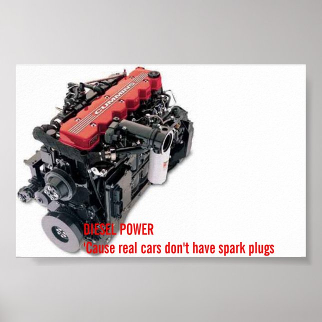 Affiche énergie diesel (Devant)