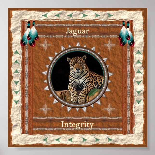 Affiche Énergie d'intégrité Jaguar (Devant)