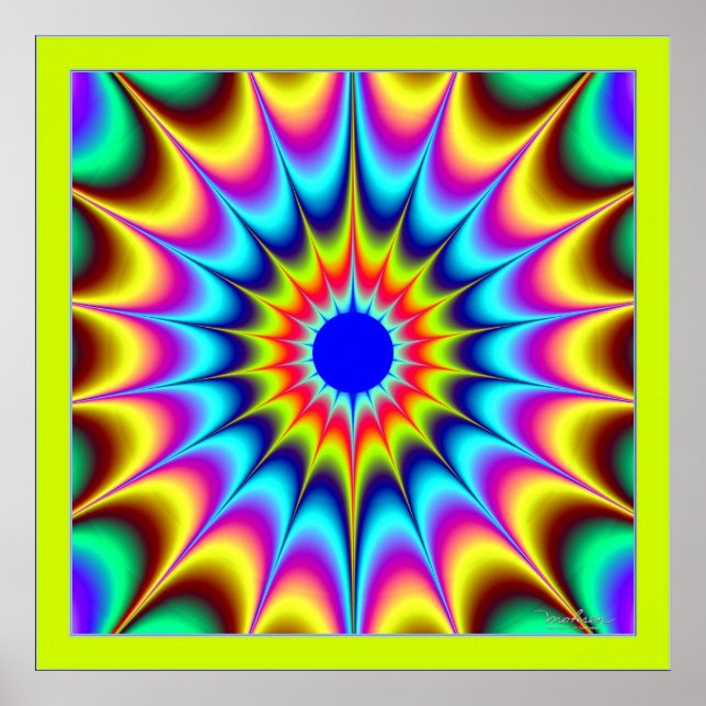 Affiche Energie Perpétuelle Fractée (Devant)