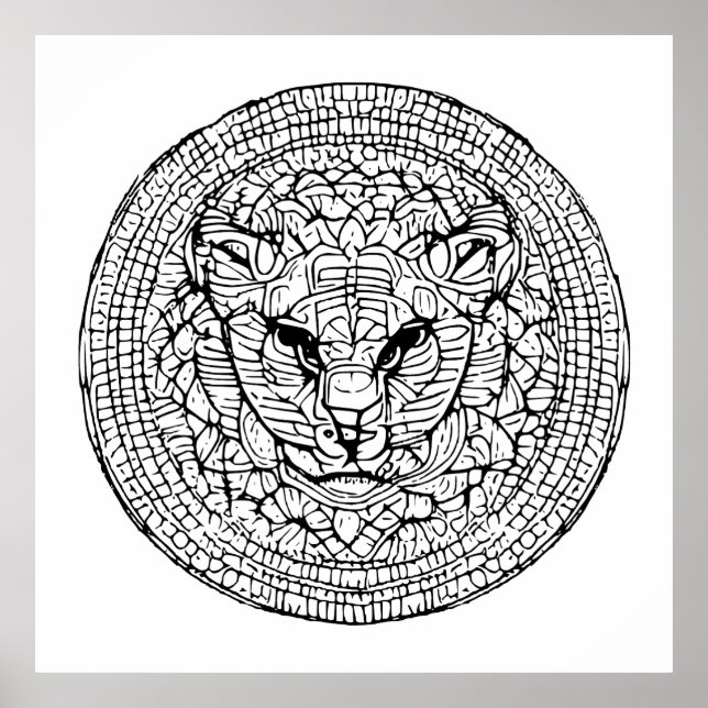 Affiche Énergie Wild Cat (Devant)