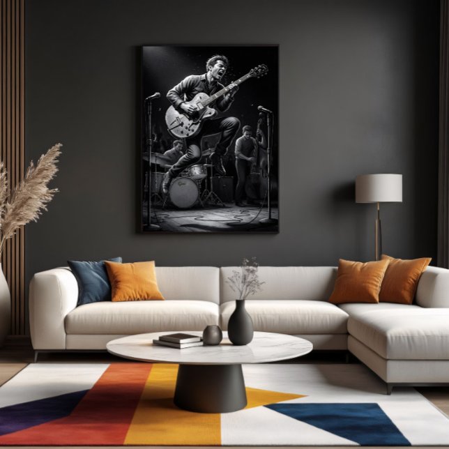 Affiche Energy in Black and White (Créateur téléchargé)