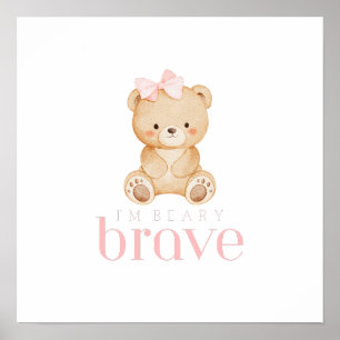Affiche enfance très courageuse cancer enfants malades mig