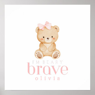 Affiche enfance très courageuse cancer malade enfants nom
