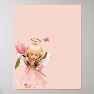 Affiche enfant ange