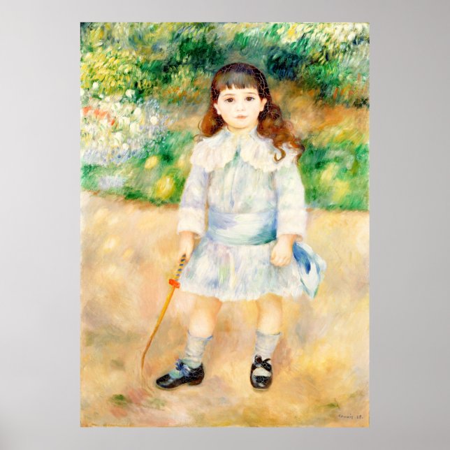 Affiche Enfant au fouet  Auguste  Renoir  (Devant)
