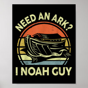 Affiche Enfant Besoin D'Un Arc I Noah Guy Funny Ado chréti