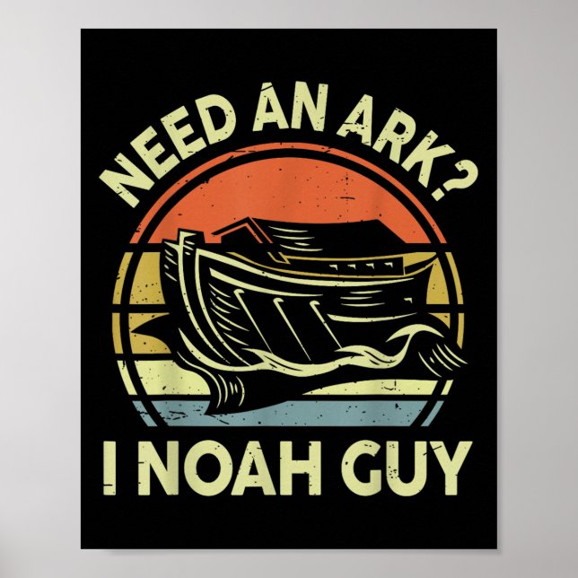 Affiche Enfant Besoin D'Un Arc I Noah Guy Funny Ado chréti (Devant)