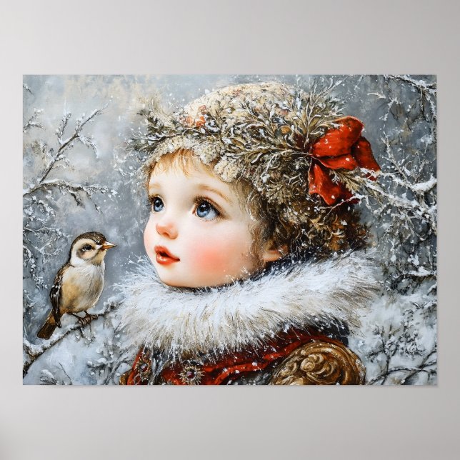 Affiche Enfant d'hiver (Devant)