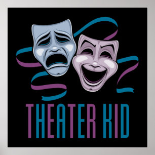 Affiche Enfant du Théâtre de Comédie et de Tragédie