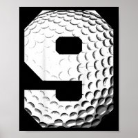 Enfant garçon 9 ans anniversaire golfeur golf 9 an