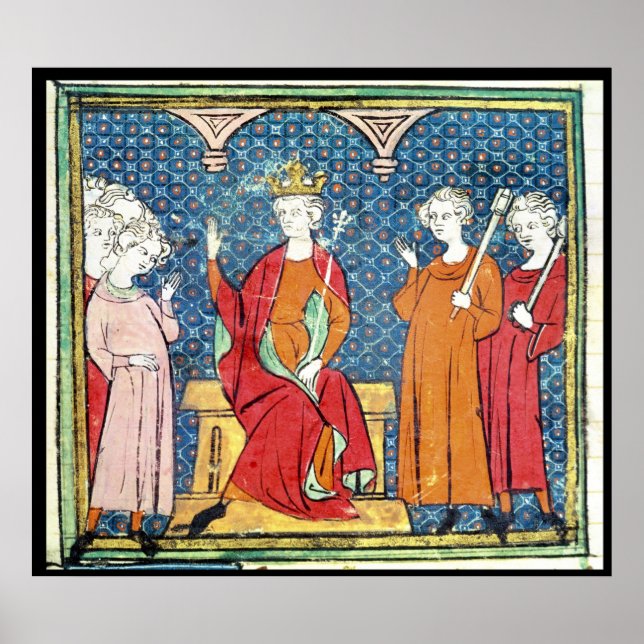 Affiche Enfant II, Roi mérovingien d'Austrasia (Devant)