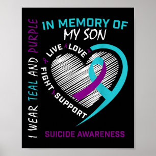 Affiche Enfant Perdu En Mémoire De Mon Fils Sensibilisatio