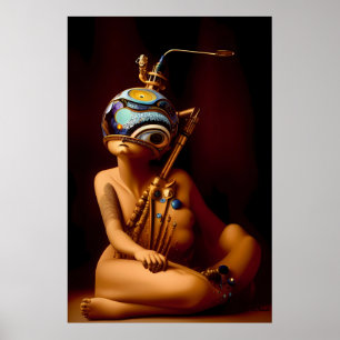 Affiche Enfant Tumorescent de la Chicha Prisonnier du Croi