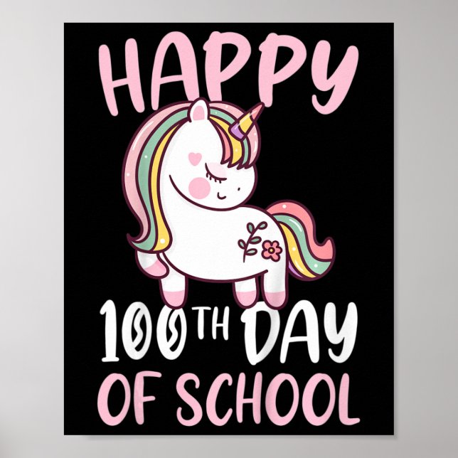 Affiche Enfants 100 Jours De Filles D'École Joyeux 100E Jo (Devant)