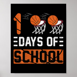 Affiche Enfants 100 Jours D'École Enfants Filles Enfants E