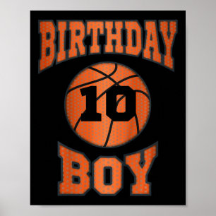 Affiche Enfants 10e 10 ans heureux anniversaire garçon de