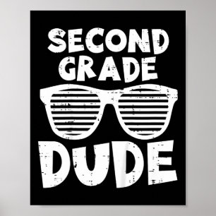 Affiche Enfants 2e année Dué Ck À l'école Premier jour
