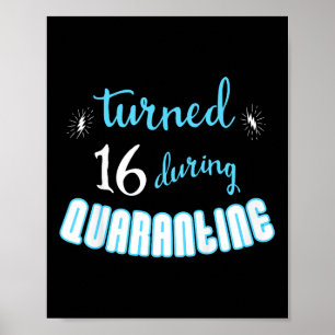Affiche Enfants Adolescents 16e anniversaire Drôle Quot de