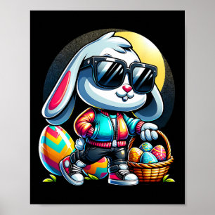 Affiche Enfants Bunny Garçons de Pâques