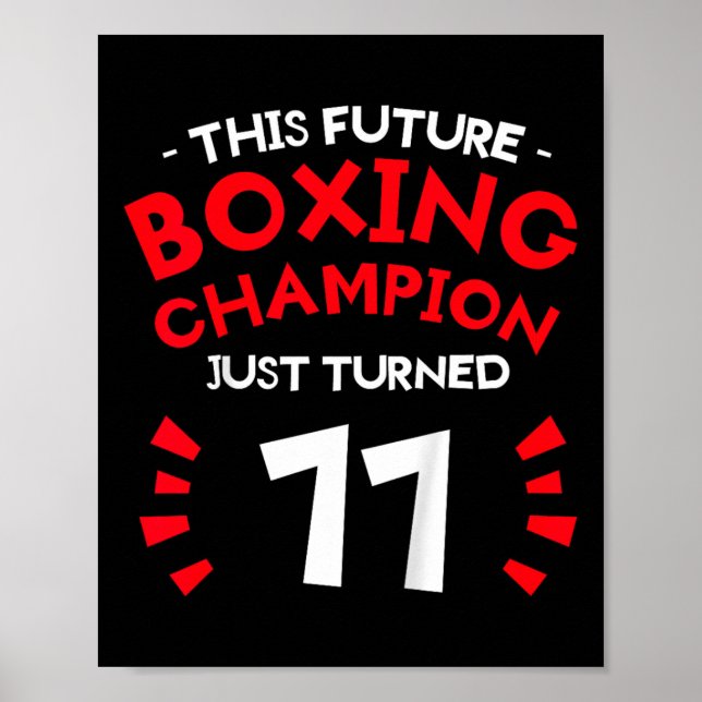 Affiche Enfants Ce futur champion de boxe vient de tourner (Devant)