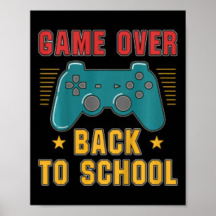 Affiche Enfants Ck À L'École Pour Garçons Gamer Jeux Vidéo