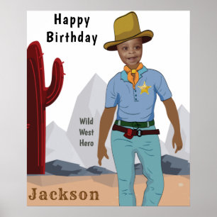 Affiche Enfants Cowboy Special Sheriff Photo AJOUTER