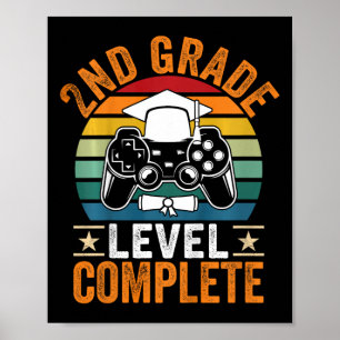 Affiche Enfants de 2e année Complet Gamer de 2e classe Cla