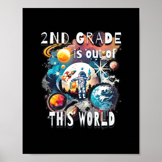 Affiche Enfants De 2e Année N'Est Pas De Cette Année Scola (Devant)