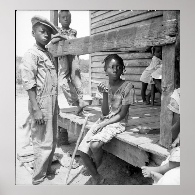 Affiche Enfants du delta du Mississippi (Devant)