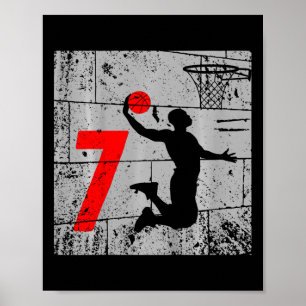 Affiche Enfants en détresse 7 ans 7e Bysketbyll Anniversai