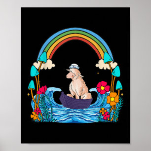 Affiche Enfants Enfant Moutons Moutons Maritimes Filles Ga