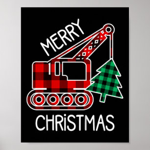 Affiche Enfants Enfants Toddler Camion de Noël Garçon Xmas