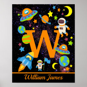 Affiche Enfants Espace Milkyway