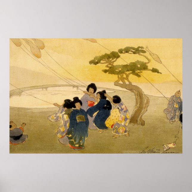 Affiche Enfants Japonais - Bertha Lum - 1913 (Devant)