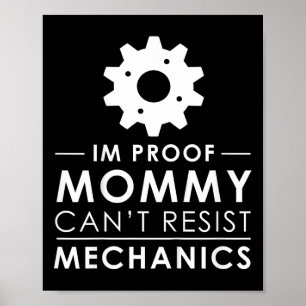 Affiche Enfants Je suis la preuve maman ne peut pas résist