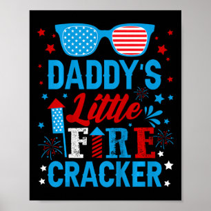 Affiche Enfants Le Petit Bouchon de Papa Fête de l'Indépen