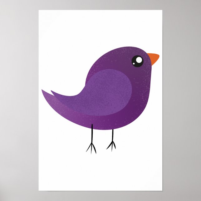 Affiche Enfants mignonette birdy (Devant)