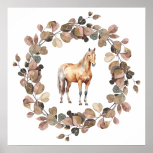 Affiche Enfants Nursery Photo Imprimer Cheval Whimsical We