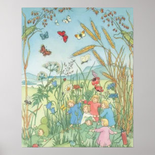 Affiche Enfants Racines Sibylle Von Olfers