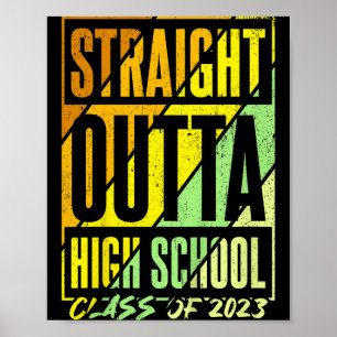 Affiche Enfants tout droit sortis du lycée promotion 2023E