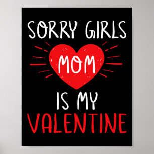 Affiche Enfants Valentines Jour Enfants Garçons Chemise Ma