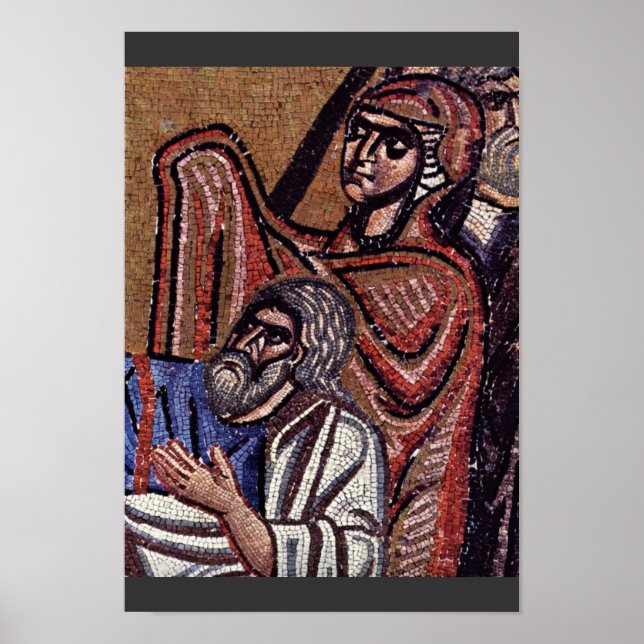 Affiche Enfer Par Meister Der Nea-Moni-Kirche In Chios (Be (Devant)
