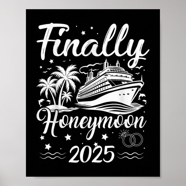 Affiche Enfin Honeymooning 2025 Romantic Cruise Honeymoo (Devant)