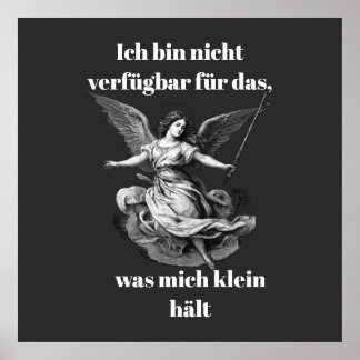 Affiche Engel der Unverfügbarkeit 