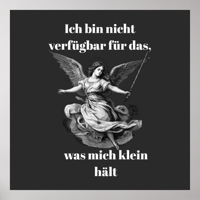 Affiche Engel der Unverfügbarkeit  (Devant)