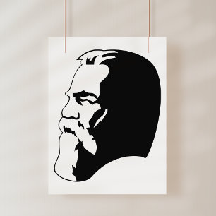 Affiche Engels, communisme, socialisme, Union soviétique
