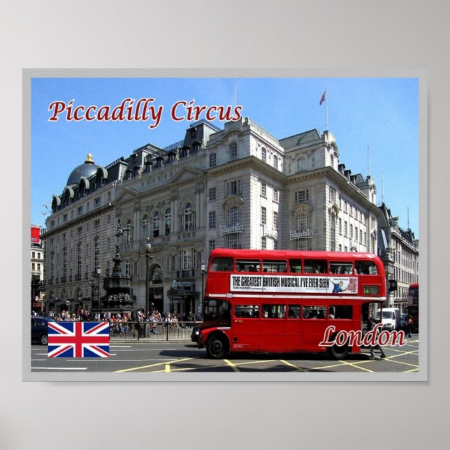 Affiche England - London - Piccadilly Circus - (Devant)