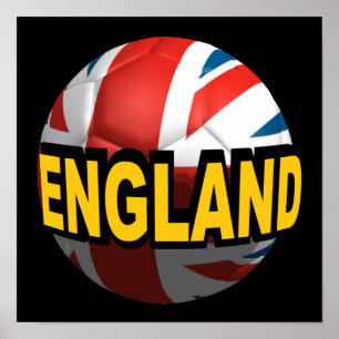 Affiche England Soccer