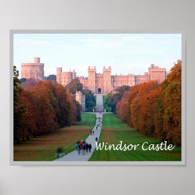 Affiche England - Windsor Castle - (Devant)