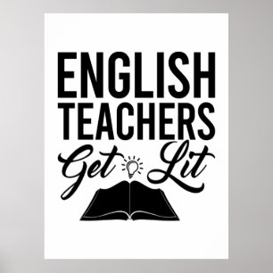 Affiche English Teachers Get Lit
